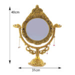 Metal made mirror cum photo frame