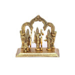 Metal Made Shree Ram, Seeta, Lakshman and Hanuman showpiece