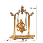 Metal Made Lord Ganesh on Swing