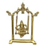 Metal Made Lord Ganesh on Swing