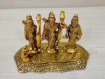 Metal Made Shree Ram, Seeta, Lakshman and Hanuman showpiece