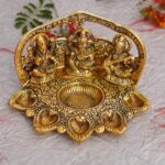 Lakshmi Ganesh Saraswati 5 Deepak Diya